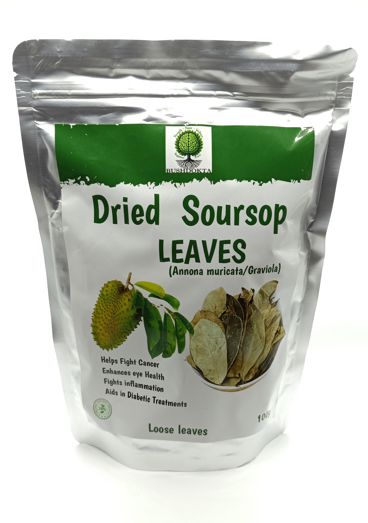 Dried Soursop Leaves