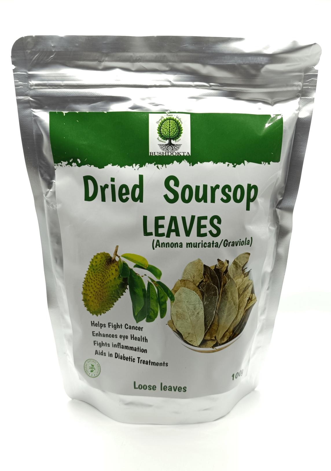 Dried Soursop Leaves